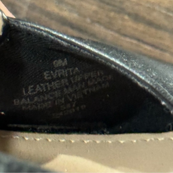 Easy Spirit Evolve Evrita Black Leather Heels Size 9 Women - Picture 10 of 12